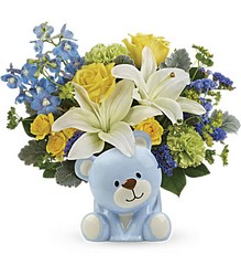 Sunny Cheer Bear from Mona's Floral Creations, local florist in Tampa, FL